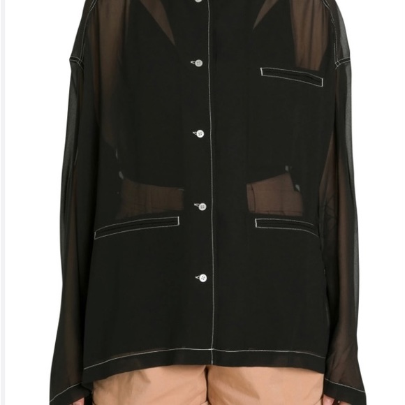 Acne Studios Shana Georgette blouse - Picture 6 of 7